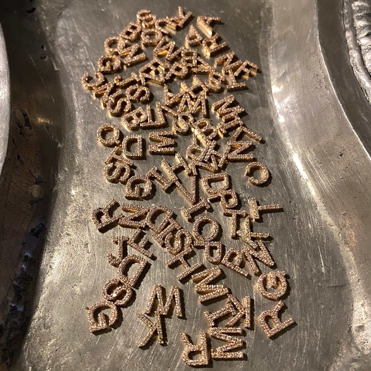 DIAMOND INITIAL PENDANT