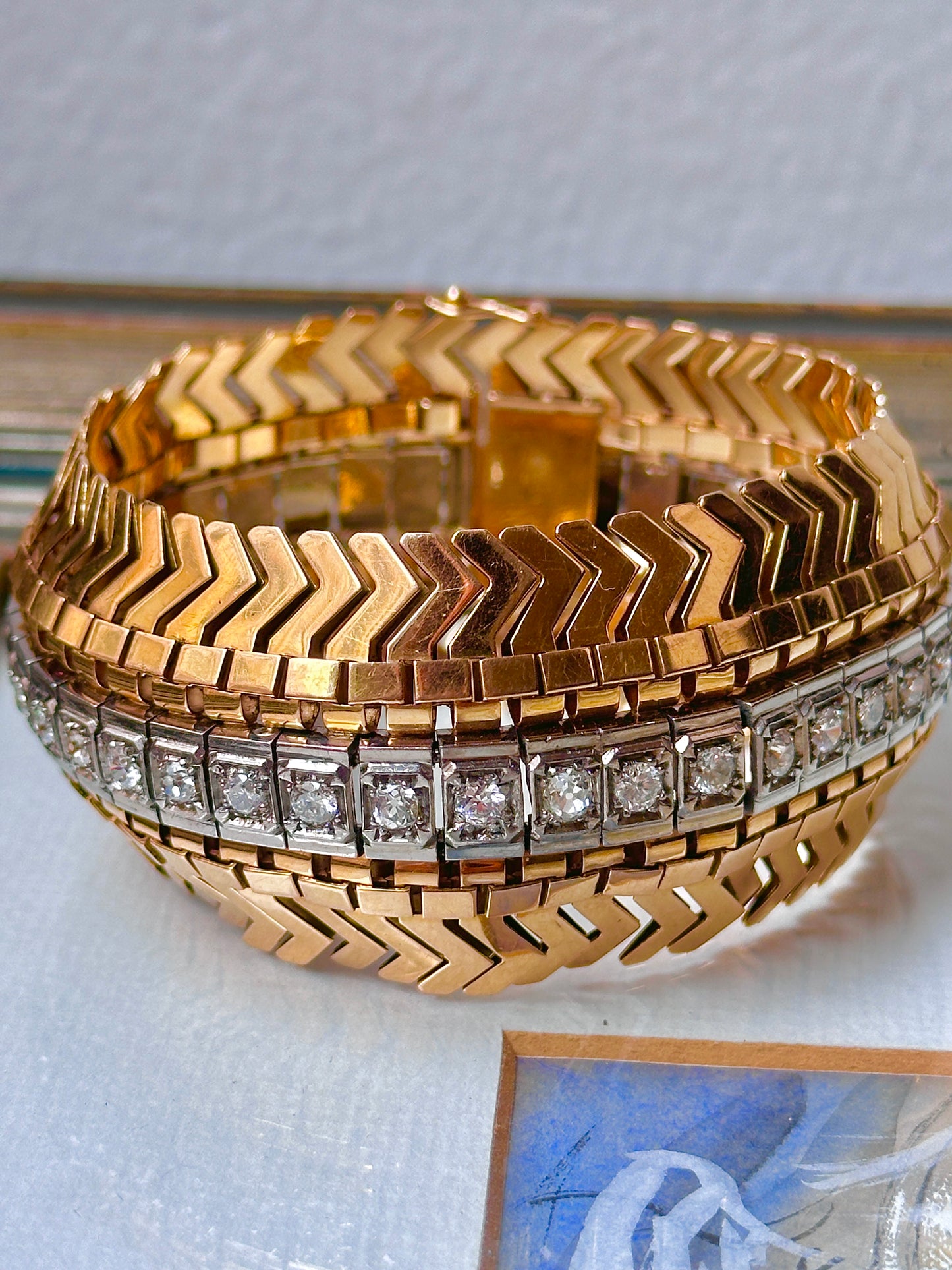 DIAMOND CUFF BRACELET