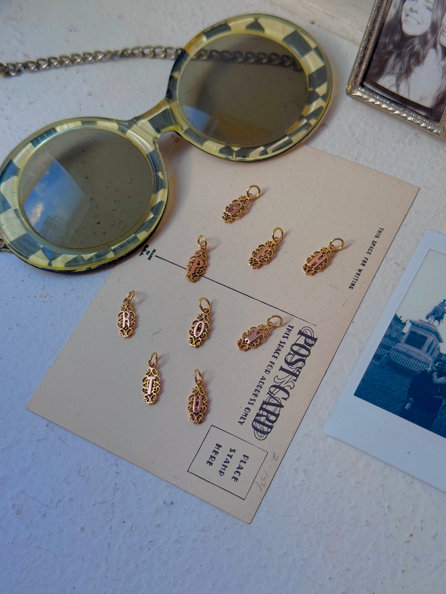 VICTORIAN LETTER PENDANT