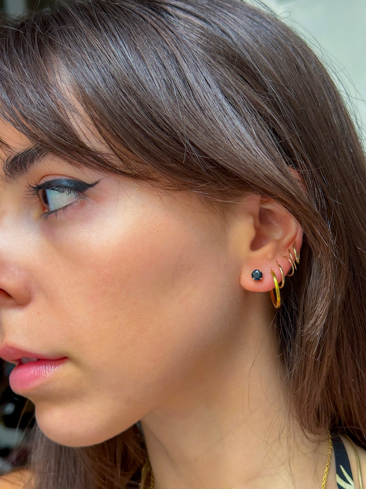 GEM STUD EARRINGS