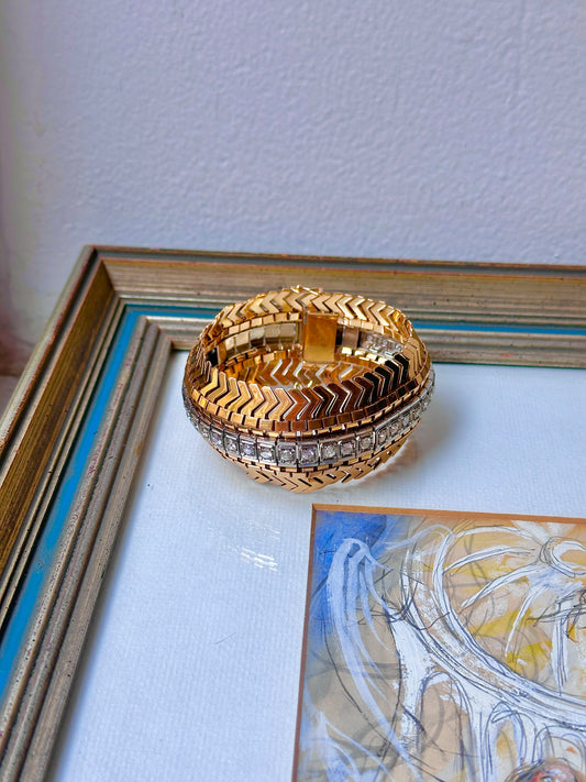 DIAMOND CUFF BRACELET