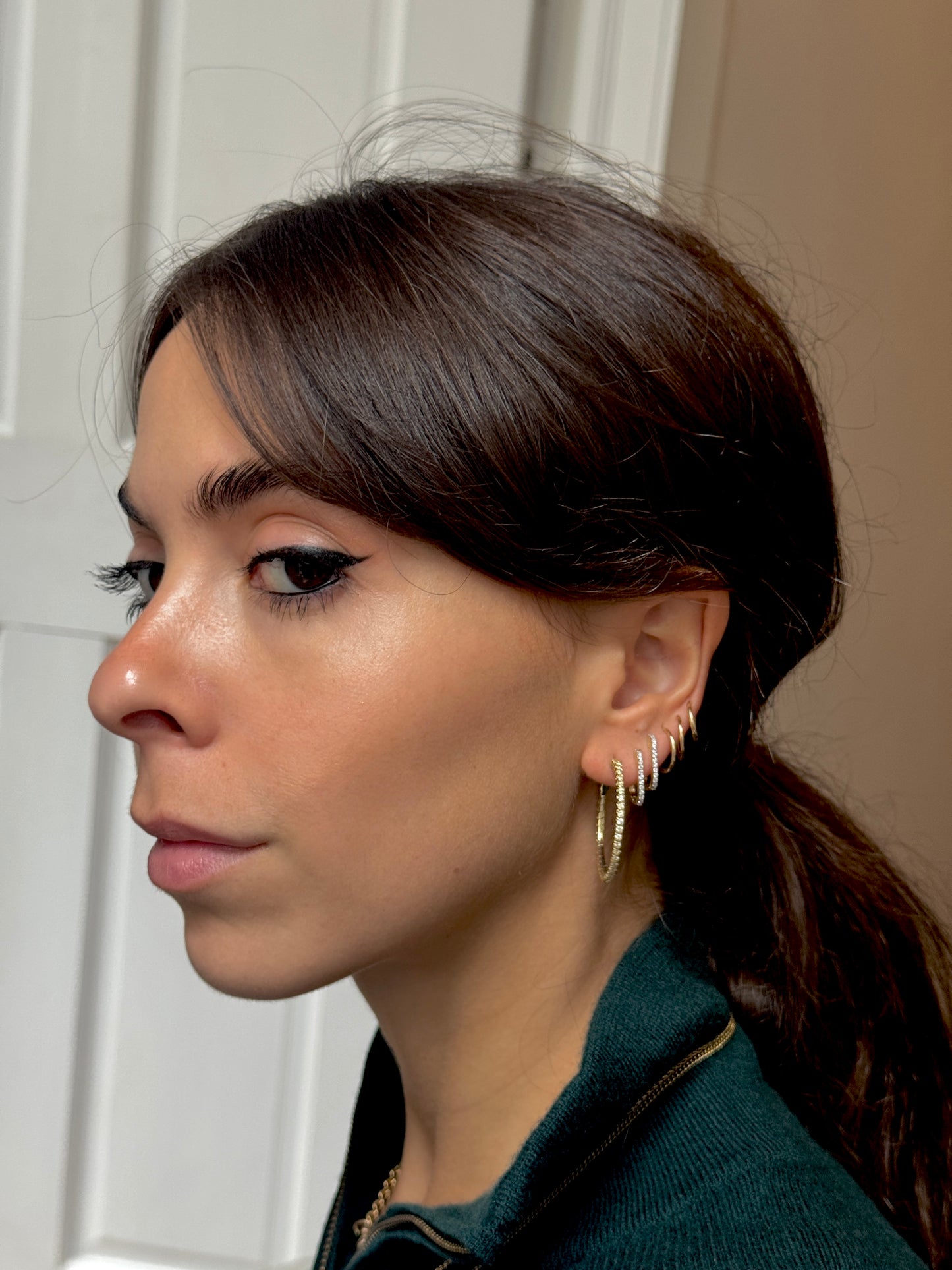 FLEXIBLE DIAMOND HOOPS (JPRD)