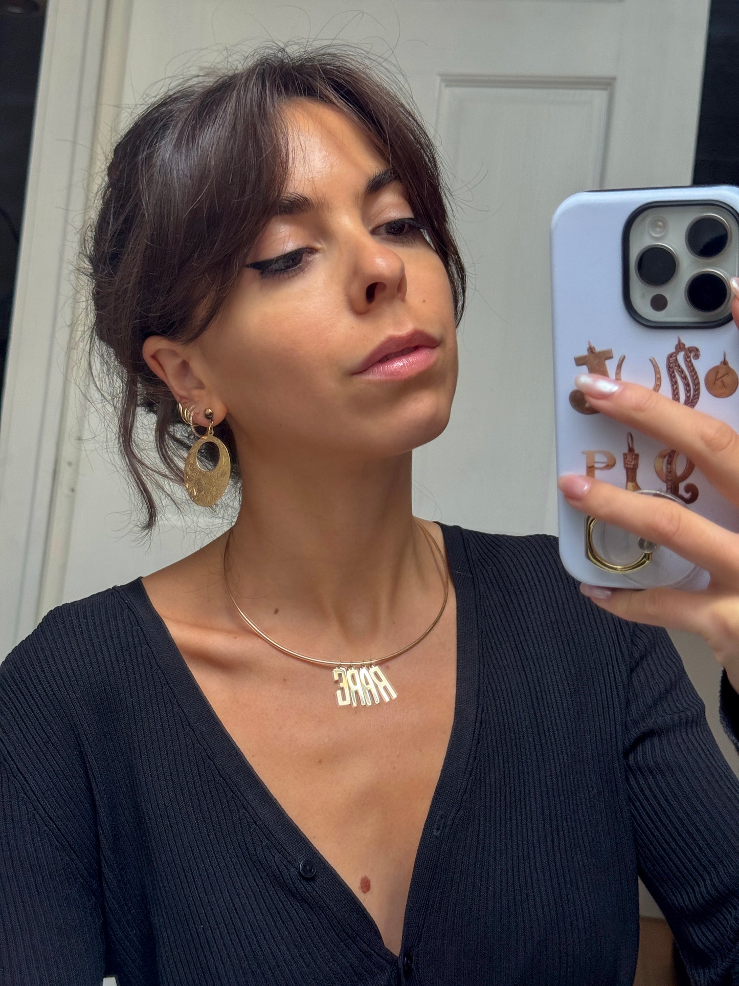 70S LETTER PENDANT