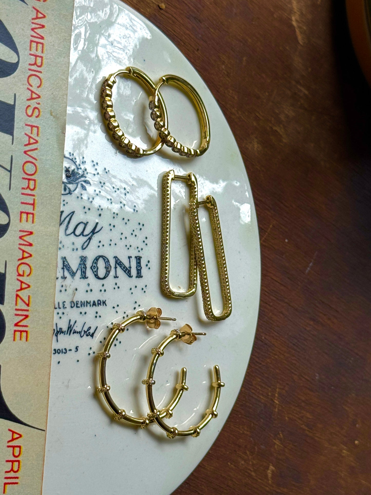 VARIOUS DIAMOND HOOPS (JPRD)
