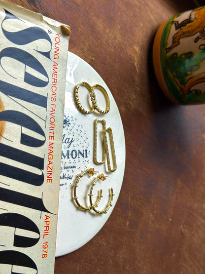VARIOUS DIAMOND HOOPS (JPRD)