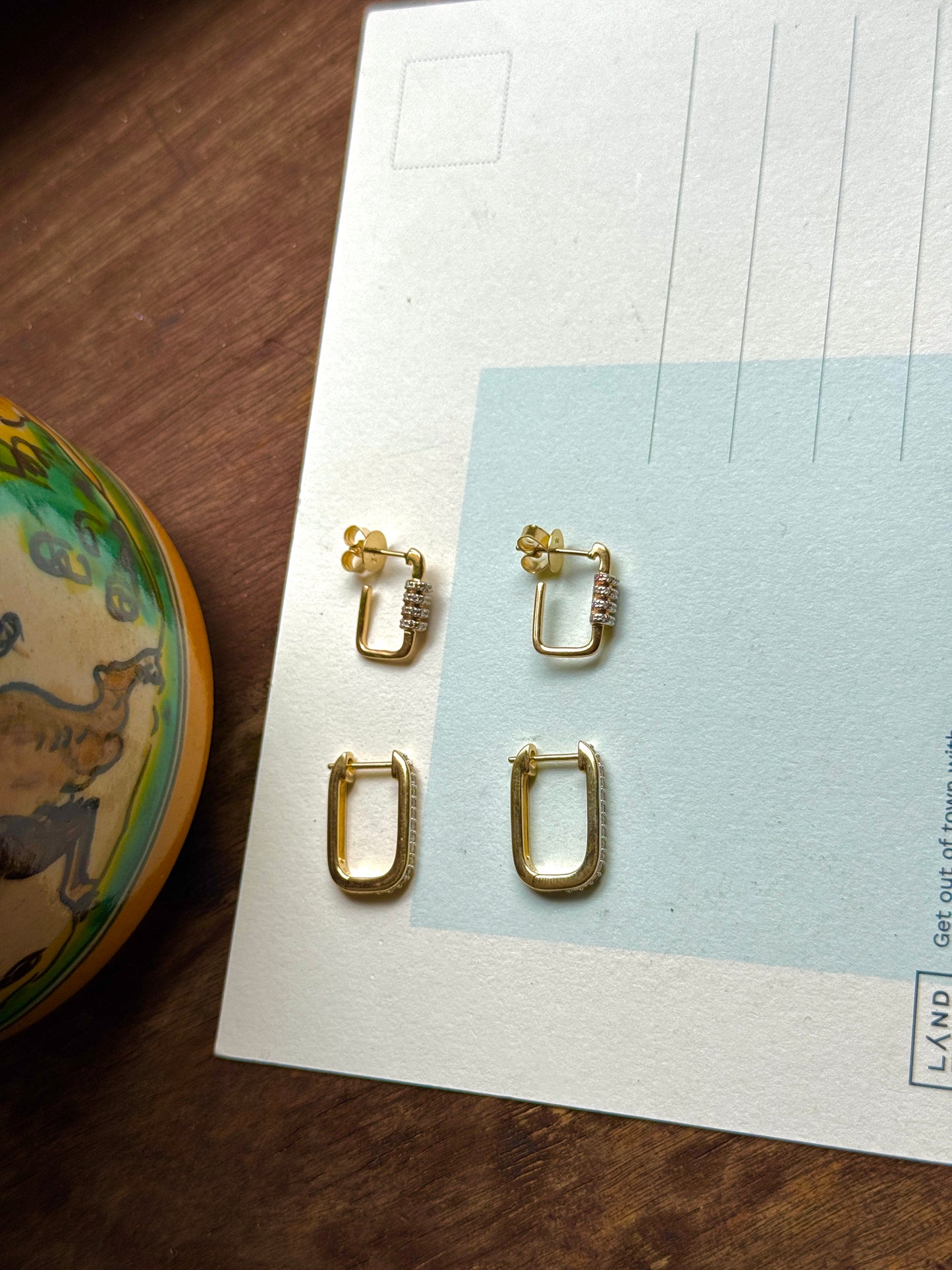 MINI DIAMOND HOOPS (JPRD)
