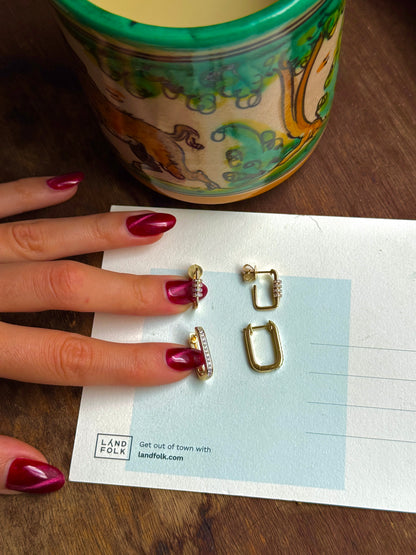 MINI DIAMOND HOOPS (JPRD)