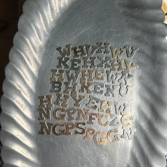 INITIAL PENDANT - preorder